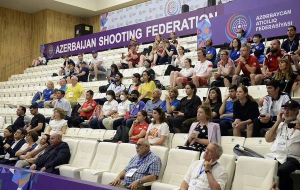 25 m məsafəyə tapançadan atış üzrə yarışı bolqarıstanlı atlet qazandı - FOTO - YENİLƏNİB