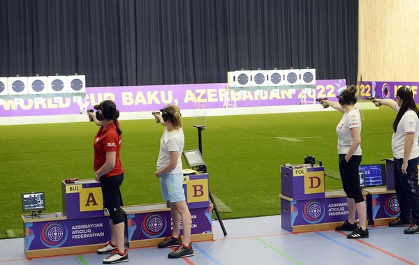 25 m məsafəyə tapançadan atış üzrə yarışı bolqarıstanlı atlet qazandı - FOTO - YENİLƏNİB