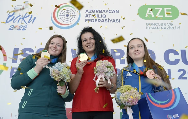 25 m məsafəyə tapançadan atış üzrə yarışı bolqarıstanlı atlet qazandı - FOTO - YENİLƏNİB