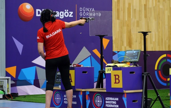 25 m məsafəyə tapançadan atış üzrə yarışı bolqarıstanlı atlet qazandı - FOTO - YENİLƏNİB