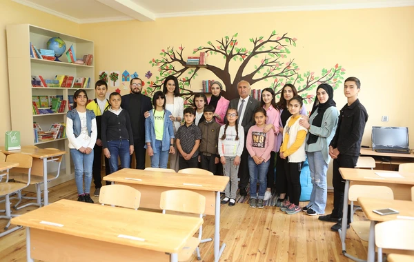“NƏFƏS” ucqar dağ kəndindəki uşaqları sevindirdi - FOTO/VİDEO