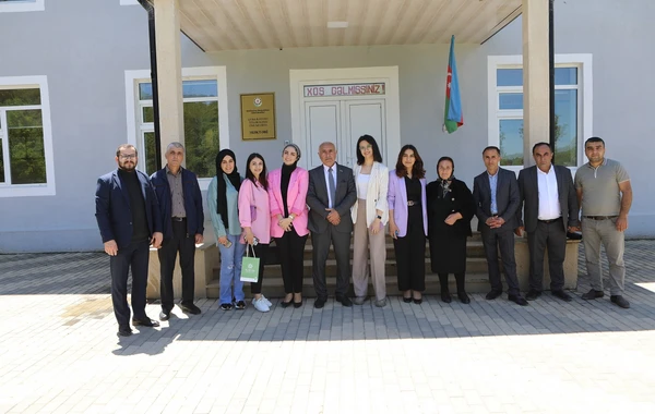 “NƏFƏS” ucqar dağ kəndindəki uşaqları sevindirdi - FOTO/VİDEO
