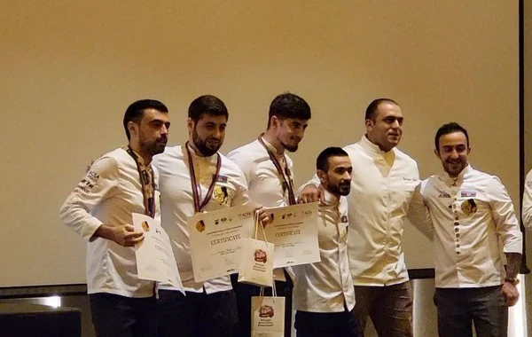 "The White Wind" heyyəti qızıl medalla təltif edildi - FOTO