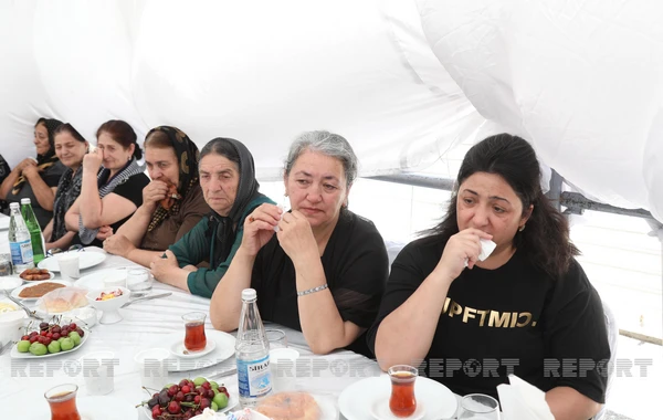 Jurnalist Məhərrəm İbrahimovun şəhid olmasının ildönümü münasibətilə mərasim keçirilib - FOTO