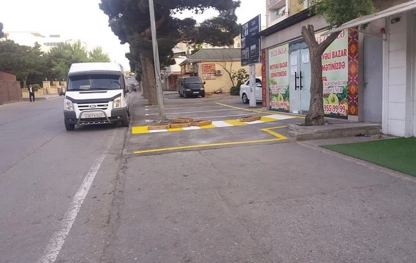 Bakıda daha bir qanunsuz parkinq ləğv edildi - FOTO