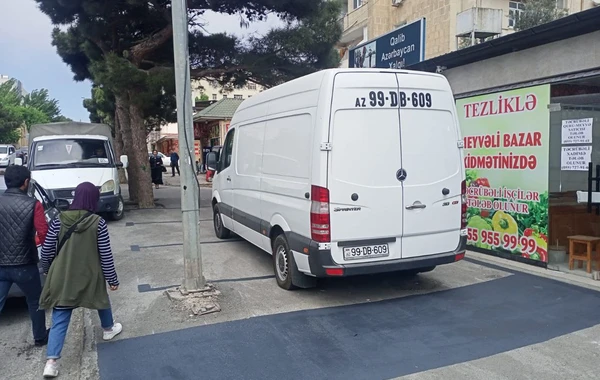Bakıda daha bir qanunsuz parkinq ləğv edildi - FOTO