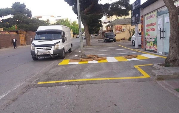Bakıda daha bir qanunsuz parkinq ləğv edildi - FOTO