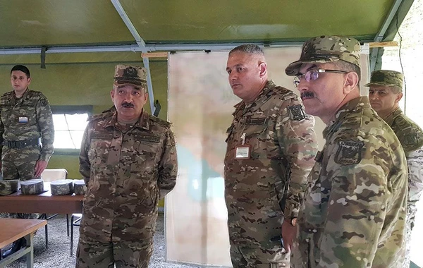 Azərbaycan Ordusunda döyüş atışlı intensiv taktiki təlimlər başlayıb - FOTO/VİDEO