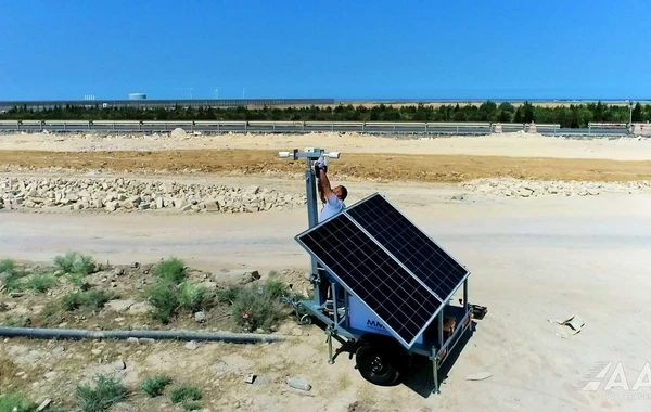 Füzuli-Şuşa və Füzuli-Ağdam avtomobil yollarında Mobil Müşahidə Sistemləri quraşdırılıb - FOTO/VİDEO