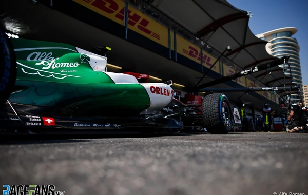 "Formula 1" pilotları Bakıda - FOTO
