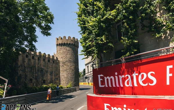 "Formula 1" pilotları Bakıda - FOTO