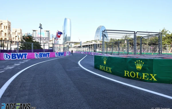 "Formula 1" pilotları Bakıda - FOTO