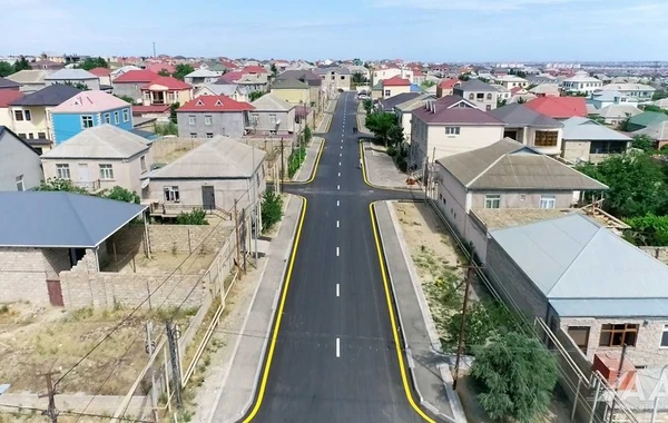 Yeni Suraxanı qəsəbəsində mərkəzi küçənin təmiri yekunlaşıb - FOTO/VİDEO