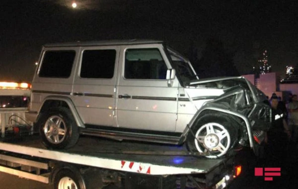 Bakıda “Gelandewagen” qəza törədib, 7 nəfər xəsarət alıb - FOTO