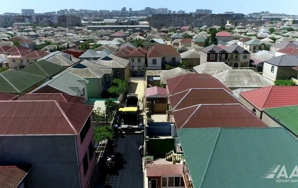Biləcəridə uzunluğu 700 metr olan küçə təmir olunur - FOTO/VİDEO