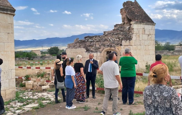 Ondan çox ölkə səyahətçiləri Füzuli, Ağdam və Xocavənddə - FOTO
