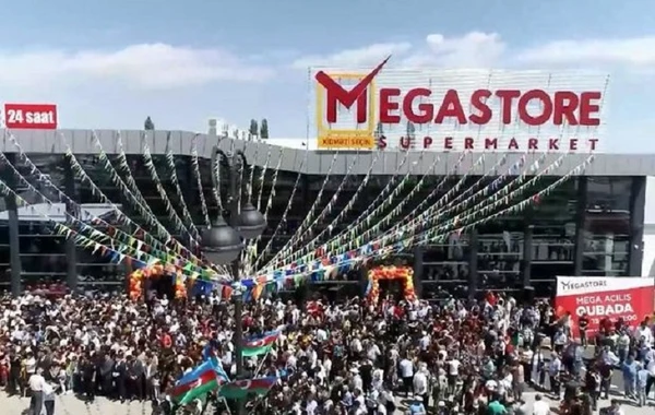 “Megastore” supermarket 5000 kv.m-lik filialla Qubada - FOTO/VİDEO