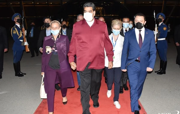 Maduronun Azərbaycana səfəri başa çatdı - FOTO
