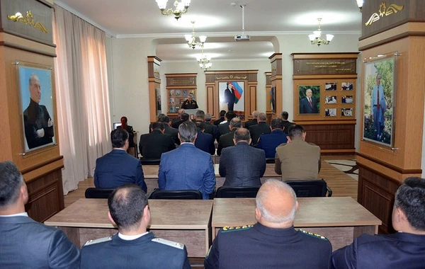 Milli Müdafiə Universitetində buraxılış mərasimi keçirilib - FOTO