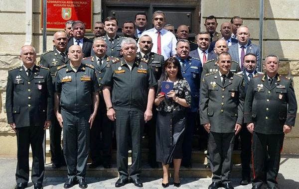 Milli Müdafiə Universitetində buraxılış mərasimi keçirilib - FOTO