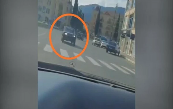 Zaqatalada avtoxuliqanlıq edən sürücü HƏBS OLUNDU - FOTO