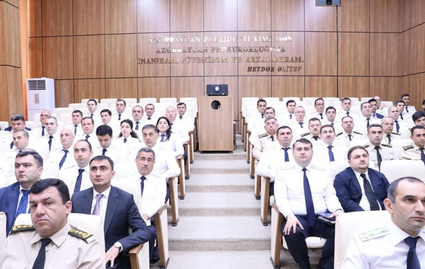 Baş Prokurorluqda əməliyyat müşavirəsi keçirilib - FOTO