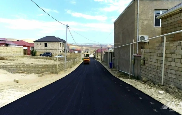 Lökbatan qəsəbəsinin küçələri təmir edilir - FOTO/VİDEO