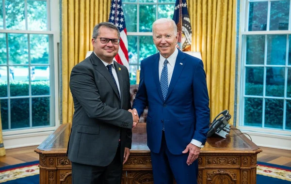 Azərbaycanın ABŞ-dakı səfiri Prezident Cozef Baydenlə görüşüb - FOTO