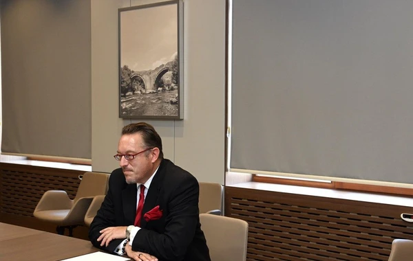 Ceyhun Bayramov Almaniya və Avstriya səfirləri ilə görüşdü - FOTO