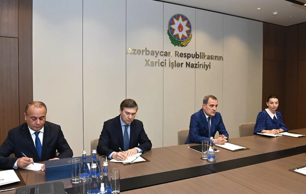 Ceyhun Bayramov Almaniya və Avstriya səfirləri ilə görüşdü - FOTO