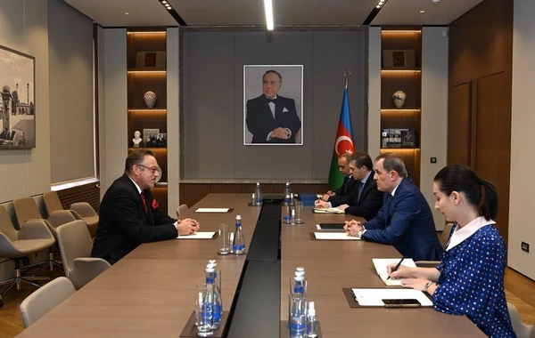 Ceyhun Bayramov Almaniya və Avstriya səfirləri ilə görüşdü - FOTO