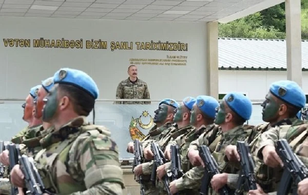 İlham Əliyev Kəlbəcərdə “N” saylı hərbi hissənin açılışında iştirak edib - FOTO