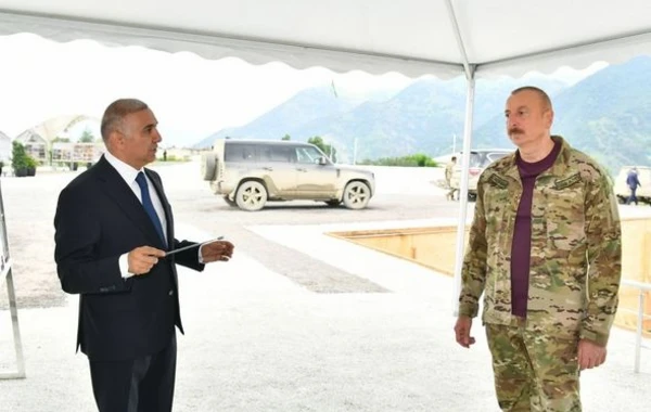 Kəlbəcər Rəqəmsal İdarəetmə Mərkəzinin təməli qoyulub - FOTO