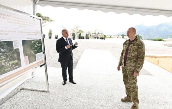 Kəlbəcər Rəqəmsal İdarəetmə Mərkəzinin təməli qoyulub - FOTO