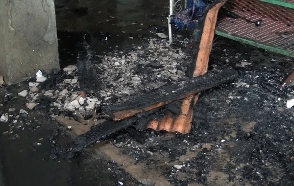 Tovuzda evə ildırım düşdü - FOTO