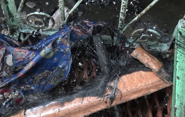 Tovuzda evə ildırım düşdü - FOTO