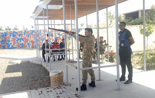 Qazilərimiz stend atıcılığı yarışında iştirak ediblər - FOTO