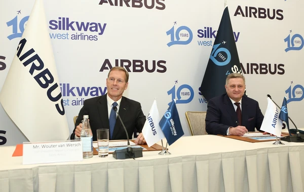 Silk Way West Airlines iki yeni nəsil Airbus A350F sifarişini təsdiqlədi