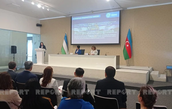 Bakıda Azərbaycan-Özbəkistan biznes-forumu keçirilir - FOTO