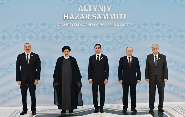 İlham Əliyev Xəzəryanı Dövlətlərin Dövlət Başçılarının VI Zirvə Toplantısında iştirak edib - FOTO