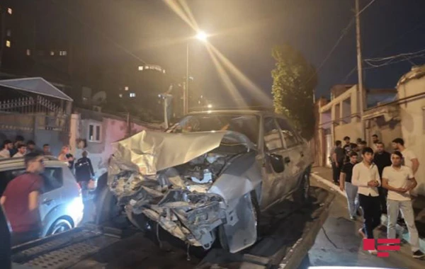 Bakıda 4 avtomobil toqquşub, xəsarət alanlar var - FOTO/VİDEO