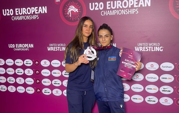 Avropa çempionatı: Azərbaycanın qadın güləşçisi çempion oldu