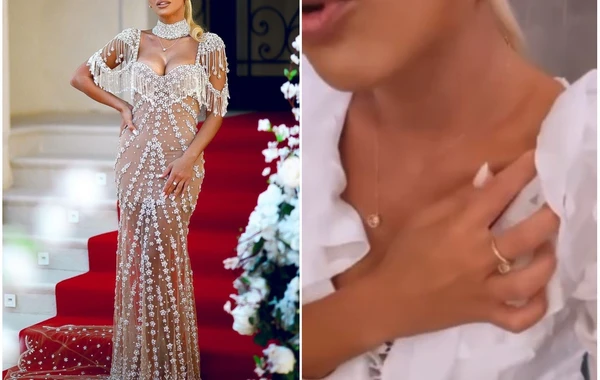 Röya Ayxanın geyimi başına bəla oldu: "Elə bil məni boğublar" - FOTO/VİDEO