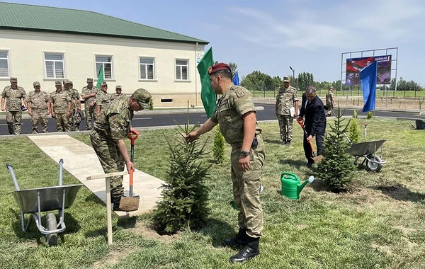 Состоялось открытие новой воинской части на территории Ходжавендского района - ВИДЕО