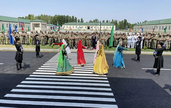 Состоялось открытие новой воинской части на территории Ходжавендского района - ВИДЕО