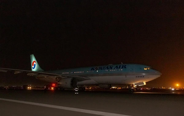 Самолет авиакомпании Korean Air совершил аварийную посадку в бакинском аэропорту - ВИДЕО