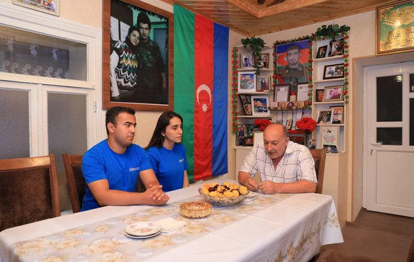 Mehriban Əliyevanın təşəbbüsü ilə şəhid ailələrinə bayram sovqatları çatdırılıb - FOTO