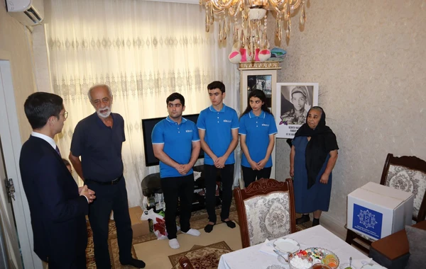 Mehriban Əliyevanın təşəbbüsü ilə şəhid ailələrinə bayram sovqatları çatdırılıb - FOTO