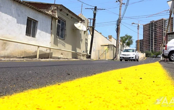 Bakının Xətai rayonunda 5 küçə təmir olunub