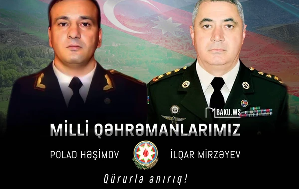 Polad Həşimov və İlqar Mirzəyevin şəhid olmasından iki il ötür